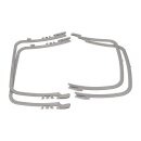 Türmanschette Türdichtung kompatibel mit Electrolux AEG 4071425344 4071388005 für Waschmaschine Frontlader