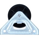 Rolle kompatibel für Bauknecht Whirlpool Riemenspanner Spannrolle Trockner C00504520 482000022835 C00113879 488000728616