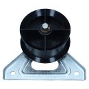 Rolle kompatibel für Bauknecht Whirlpool Riemenspanner Spannrolle Trockner C00504520 482000022835 C00113879 488000728616