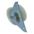 Spannrolle mit Halter für Bauknecht Whirlpool 482000022835 Indesit Ariston Hotpoint C00504520 Trockner Wäschetrockner