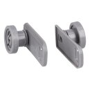 LUTH Premium Profi Parts Oberkorbrolle Set für Geschirrkorb Besteckschublade kompatibel mit Miele 7649011 für Geschirrspüler Spülmaschine 2Stk