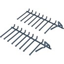 Siemens Unterkorbeinsatz 00645102 2x9 Stacheln Set für Teller Geschirrspüler