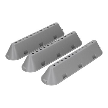 LPPP 3x Mitnehmerrippe Trommelrippe kompatibel mit Whirlpool C00799111 für Waschmaschine Waschtrockner, ersetzt C00268109 C00533119 482000023096 488000799111, 225 x 53 x 40 mm, 12 Löcher