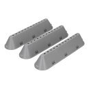 LPPP 3x Mitnehmerrippe Trommelrippe kompatibel mit Whirlpool C00799111 für Waschmaschine Waschtrockner, ersetzt C00268109 C00533119 482000023096 488000799111, 225 x 53 x 40 mm, 12 Löcher