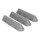 LPPP 3x Mitnehmerrippe Trommelrippe kompatibel mit Whirlpool C00799111 für Waschmaschine Waschtrockner, ersetzt C00268109 C00533119 482000023096 488000799111, 225 x 53 x 40 mm, 12 Löcher