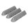 LPPP 3x Mitnehmerrippe Trommelrippe kompatibel mit Whirlpool C00799111 für Waschmaschine Waschtrockner, ersetzt C00268109 C00533119 482000023096 488000799111, 225 x 53 x 40 mm, 12 Löcher