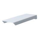 LUTH Premium Profi Parts 2x Abdeckkappe Blende Kappe Türgriff Weiß für Liebherr 7426362 Kühlschrank Gefrierschrank