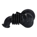 Faltenbalg kompatibel mit Miele 05913440 / 5913440 Saugschlauch zwischen Pumpe und Bottich für Waschmaschine