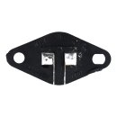 Lampe passend für Bosch Siemens 00606322 25W 240V mit Befestigungssockel 2x4,8mmAMP für Mikrowelle