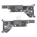 Bosch Korbrollen mit RackMatik Verstellplatten für Oberkorb für Spülmaschine Geschirrspüler 00648570