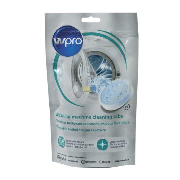 Wpro Waschmaschine Geruchsentferner Tabs AFR301 PowerFresh 3Stk für Waschmaschine 484000001180