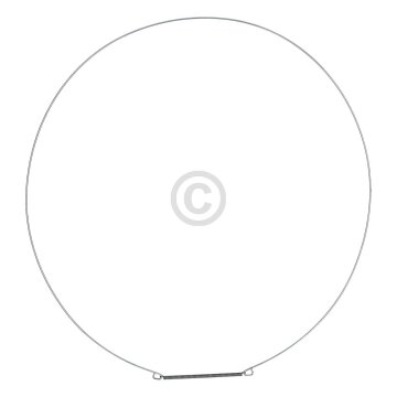 Whirlpool Spannring vorne Whirlpool für Türmanschette für Waschmaschine 481249298011