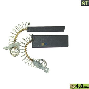 Kohlen passend für BOSCH 154740 12,3x4,8x35mm 4,8mmAMP für SIEMENS Motor Waschmaschine WaschTrockner