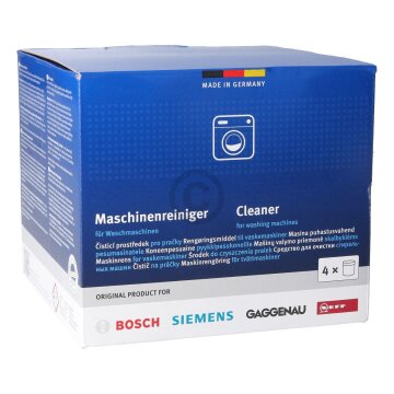 Bosch Waschmaschinenreiniger 4x200g für Waschmaschine 00311929