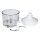 Bosch Universalzerkleinerer weiß Becher Getriebe Messer für Stabmixer 00651139