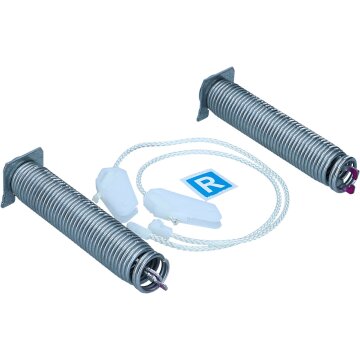 Original Siemens Türscharnierfedern mit Seilzügen für Geschirrspüler 00754873 754873