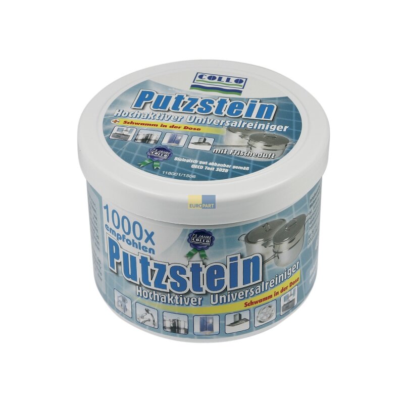 Product Image for Putzstein Collo 400g hochaktiver Universalreiniger: in einen Arbeitsgang reinigen, polieren, pflegen und versiegeln
