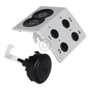 Siemens Tastenschalter Schaltknopf kpl mit Rahmen für Küchenmaschine Allesschneider 616445