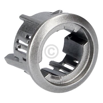 Whirlpool Tastenhalter silbern klein für Mikrowelle 481241129017