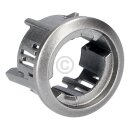 Whirlpool Tastenhalter silbern klein für Mikrowelle 481241129017