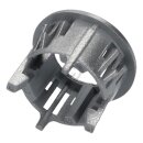 Whirlpool Tastenhalter silbern klein für Mikrowelle 481241129017