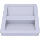 Deckel 209x240x25mm Hailo 1068589 hellgrau für Inneneimer 7 8,5 10 Liter in Einbau-Abfallsammlersystem