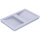 Deckel 209x240x25mm Hailo 1068589 hellgrau für Inneneimer 7 8,5 10 Liter in Einbau-Abfallsammlersystem