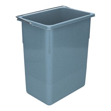 Inneneimer 226x150x287mm 8,5 Liter Hailo 1094089 hellgrau für Einbau-Abfallsammlersystem