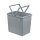 Inneneimer 321x226x295mm 18 Liter Hailo 1093479 hellgrau für Einbau-Abfallsammlersystem