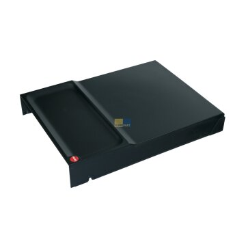 Deckel 470x337x73mm Hailo 1086329 schwarz Systemabdeckung für Einbau-Abfallsammlersystem