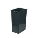 Inneneimer 226x154x340mm 10 Liter Hailo 1045639 dunkelgrau für Einbau-Abfallsammlersystem
