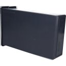 Inneneimer 226x115x340mm 7 Liter Hailo 1082479 dunkelgrau für Einbau-Abfallsammlersystem