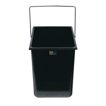 Inneneimer 316x226x286mm 18 Liter Hailo 1086239 schwarz für Einbau-Abfallsammlersystem