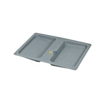 Deckel 315x218x25mm Hailo 1017519 hellgrau für Inneneimer 18 Liter in Einbau-Abfallsammlersystem