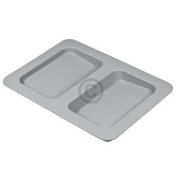 Deckel 254x182x25mm Hailo 1107239 hellgrau für 13L Inneneimer Abfallsammler-System