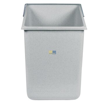 Inneneimer 316x226x286mm 18 Liter Hailo 1086249 hellgrau für Einbau-Abfallsammlersystem