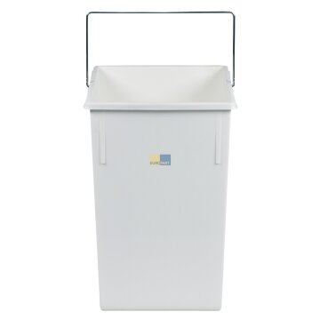 Inneneimer 230x220x350mm 15 Liter Hailo 1045119 weiß für Einbau-Abfallsammlersystem