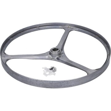 Whirlpool Riemenscheibe mit Halter für Waschmaschine 481252888111