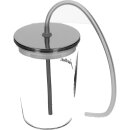 Original Jura Milchbehälter Glas mit Schlauch Rohr für Kaffeemaschine 72570