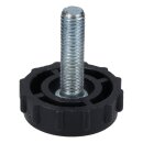 Gerätefuß passend für BOSCH 622591 mit M8 Gewinde für Kühlschrank Gefrierschrank KühlGefrierKombination