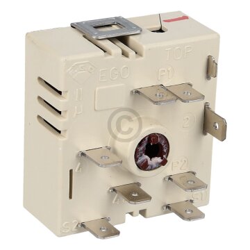 Bauknecht Kochplattenschalter ZWEIKREIS EGO 5055021122 für Backofen Herd 481010427882