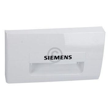 Siemens Griffplatte für Waschmitteleinspülschale für Waschmaschine 640410