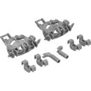 Halter kompatibel für Bosch Siemens Neff Constructa Balay Geschirrkorb unten Spülmaschine Geschirrspüler 428344 00428344 Set für Stachelreihen
