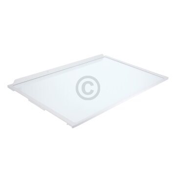 Siemens Glasplatte 505x313mm mit Rahmen für Kühlschrank 296260
