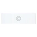 Siemens Glasplatte 420x148mm mit Rahmen vorne für...