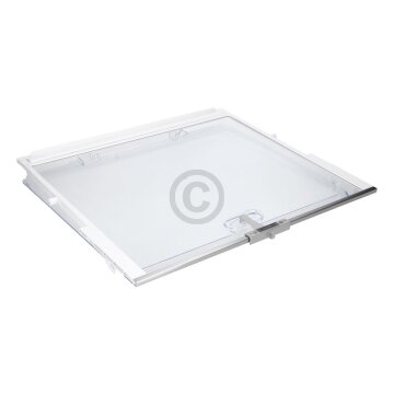 Siemens Glasplatte 472x400mm mit Deckel für Gemüsefach für Kühlschrank 747860
