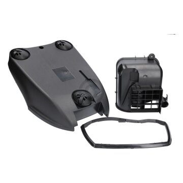 Bosch Gehäuseunterteil mit Rollen Kapsel Dichtung für Staubsauger 00670731