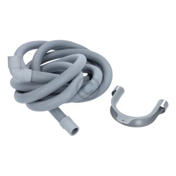 Ablaufschlauch universal 21/21mmØ 3,5m Winkel/gerade für Waschmaschine