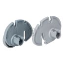 Korbrollen Unterkorb passend für ZANUSSI links rechts für Geschirrspüler