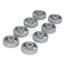 Korbrollen Unterkorb passend für INDESIT für Geschirrspüler 8Stk